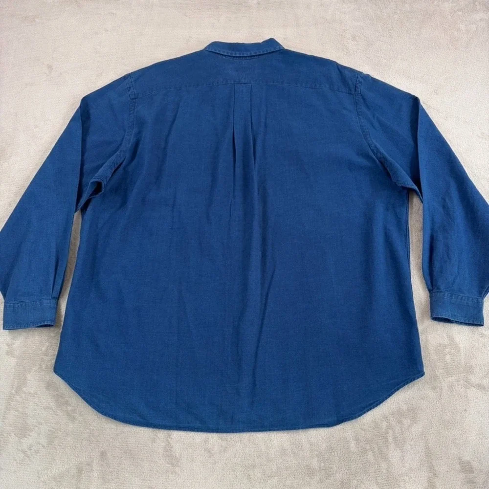 Polo Ralph Lauren Indigo Oxford Shirt in Blue Men 2XB Big Preppy Pony